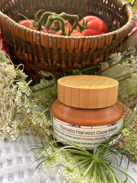 Tomato Harvest Glow Mask